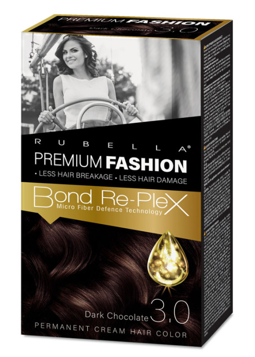 RUBELLA Premium Fashion Color 3.0 Темный шоколад 