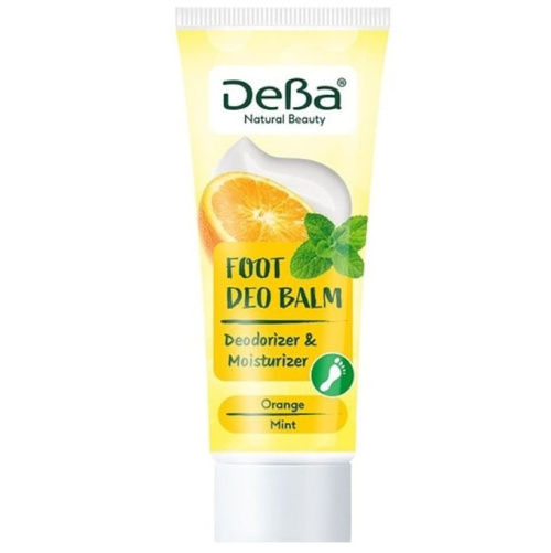DeBa Natural Beauty Бальзам для ног Мята и Апельсин 75 мл 