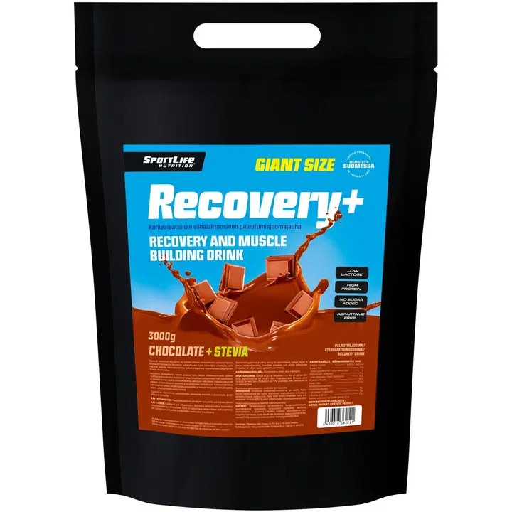 SportLife Nutrition Recovery+ 3kg suklaa palautusjuoma