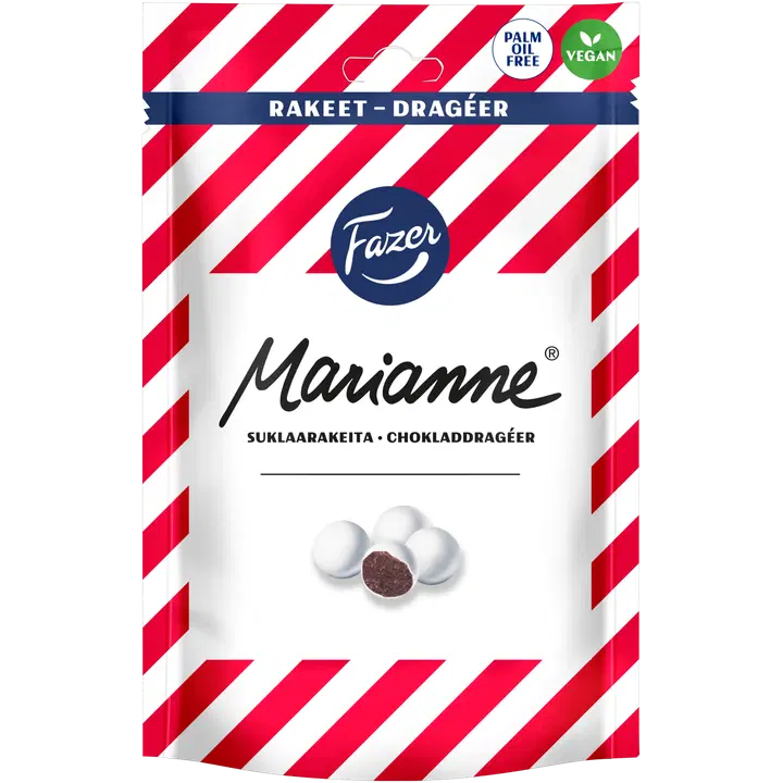 Fazer Marianne Pipariminttusuklaa 220g

