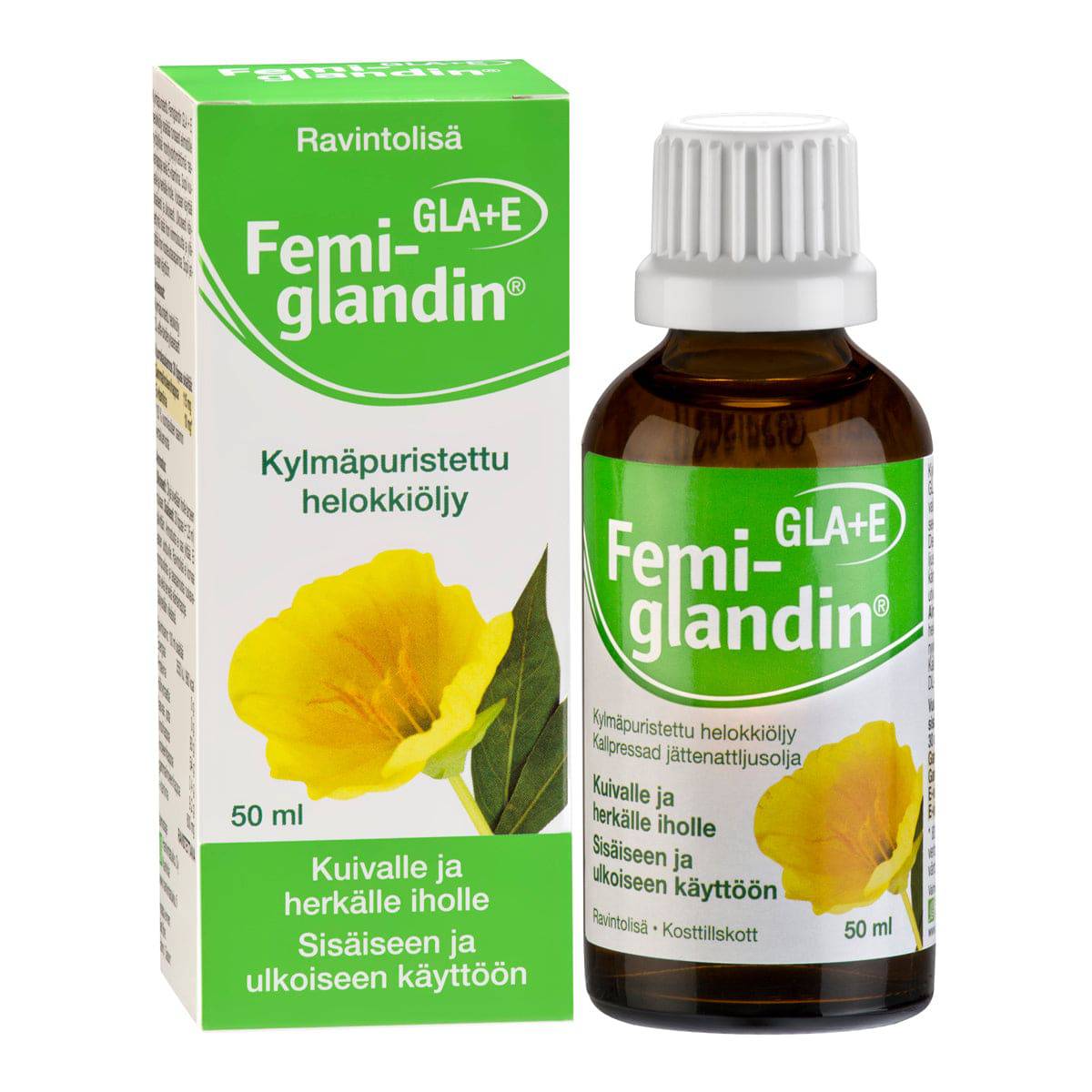 Femiglandin  GLA+E evening primrose oil 50ml