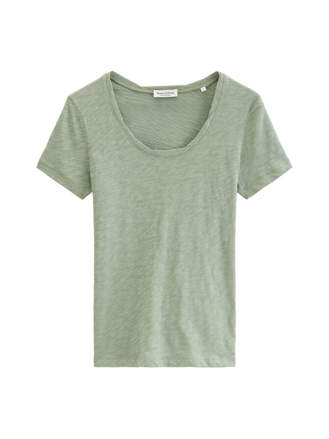 MARC O'POLO Deep Round Neck t-paita S 428 fresh sage