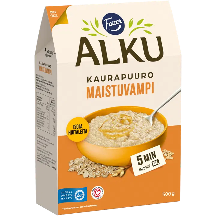 Fazer Alku Tasty Oatmeal 500g