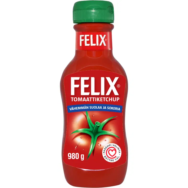 Felix ketchup 980g Tomaattisose 83%