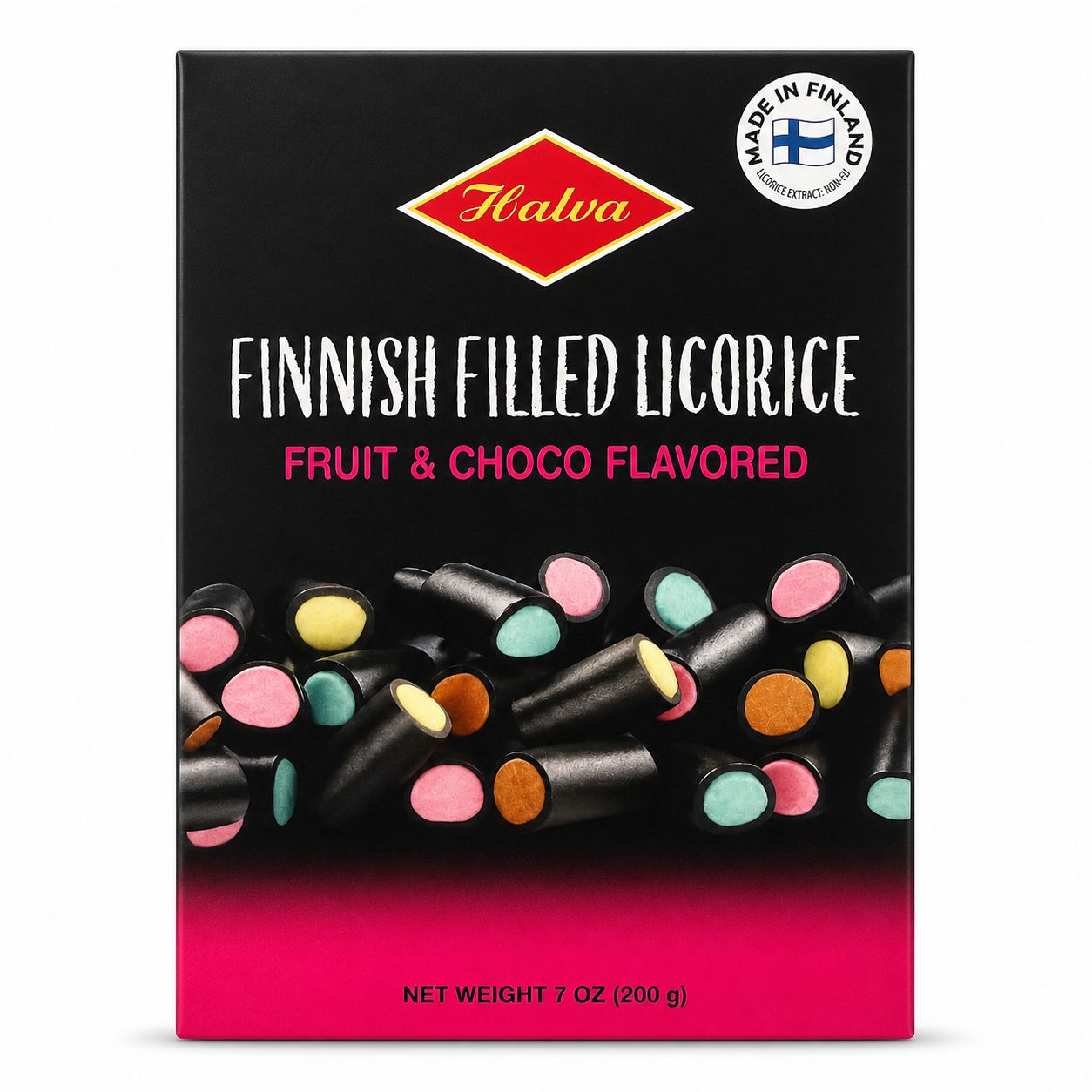 Finnish filled licorice 200 g