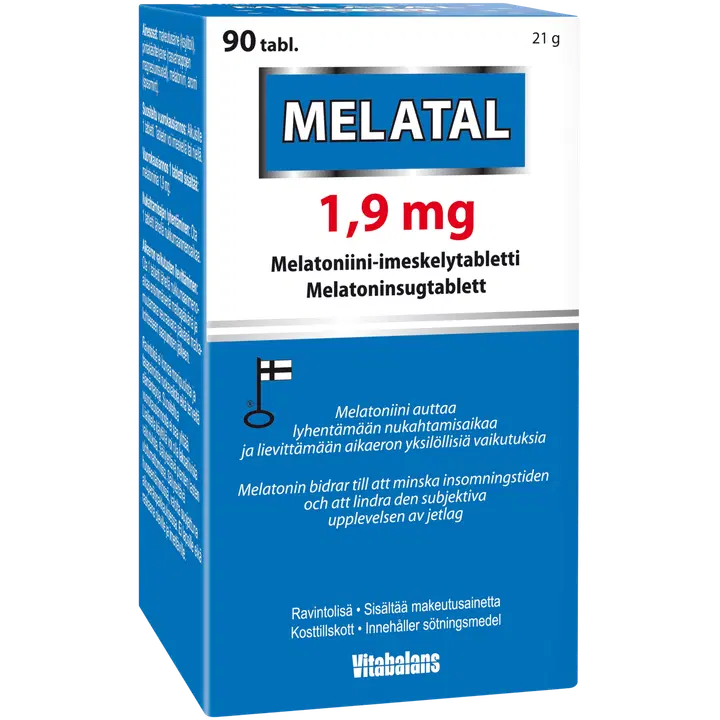 Melatal 1,9mg nopeavaikut.imeskelt.90t