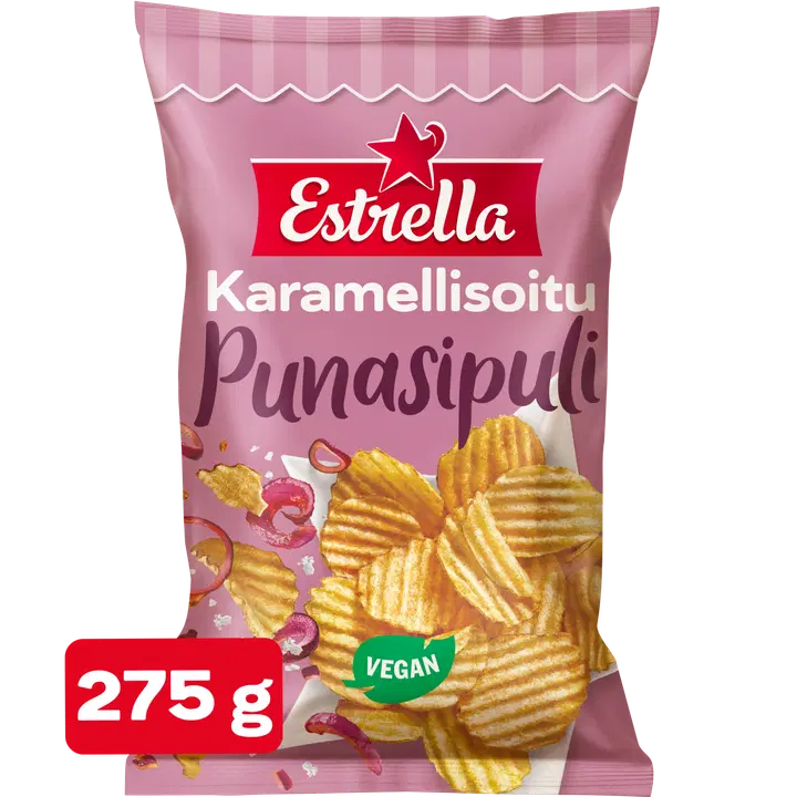Estrella Caramelized Red Onion Chips 275g