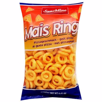 Snackline Maize rings pizza 125g