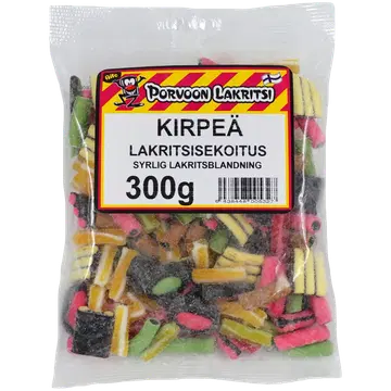 Porvoon Kirpeä Lakritsisekoitus 300g