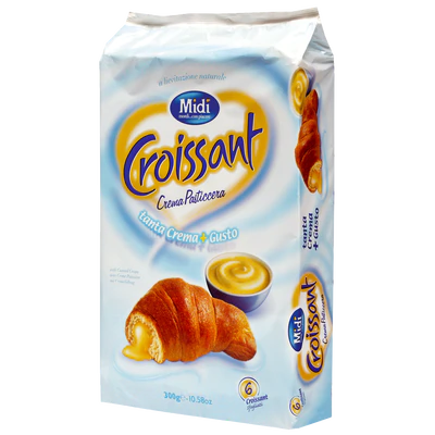 Midi Vaniljakerma-Croissant (6*50) 300g