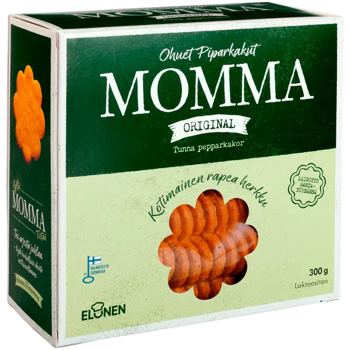 Momma ohuet piparkakut original 300g