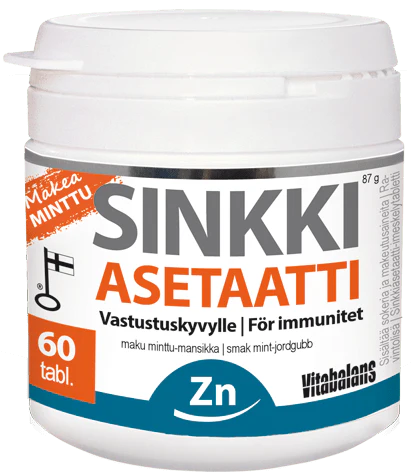VB Zinc acetate 60 pills