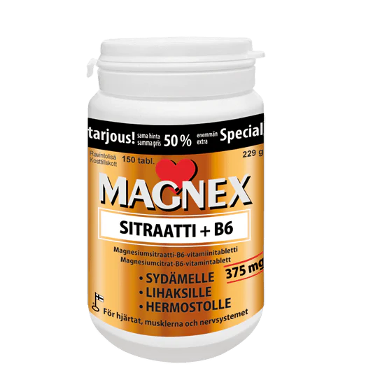 VB Magnex Citrate+B6 100pills