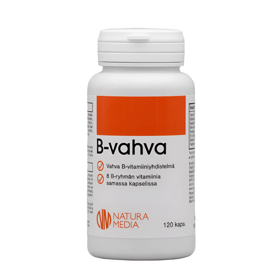 Natura Media VAHVA B-Vitamiiniyhdistelmä 120 kaps
