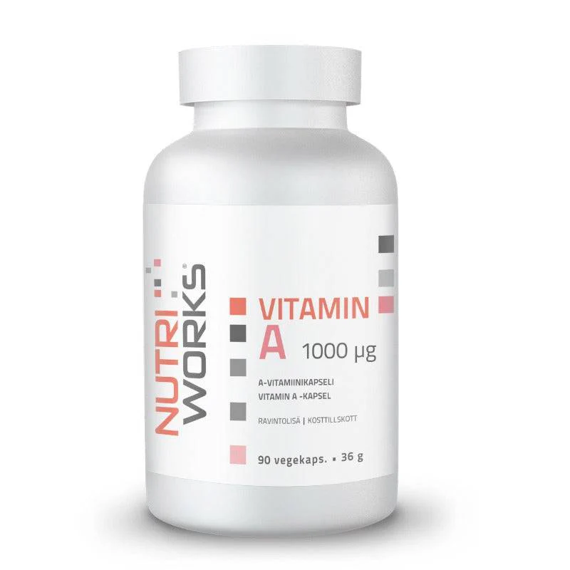 Nutri Works Vitamin A 1000 µg 90 kaps