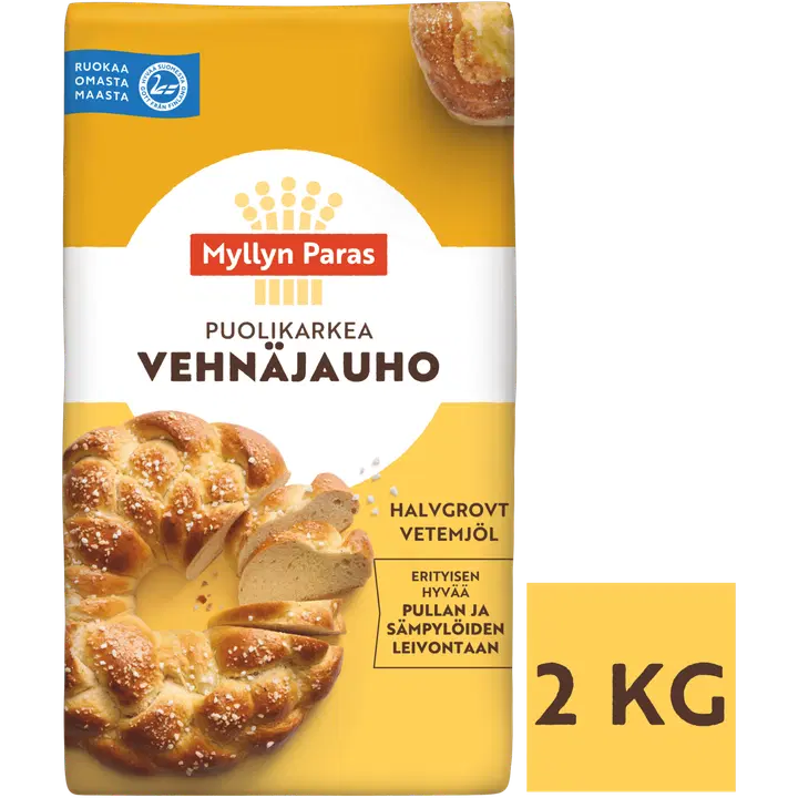 Myllyn Paras Emännän Semi-Coarse Wheat Flour 2 kg