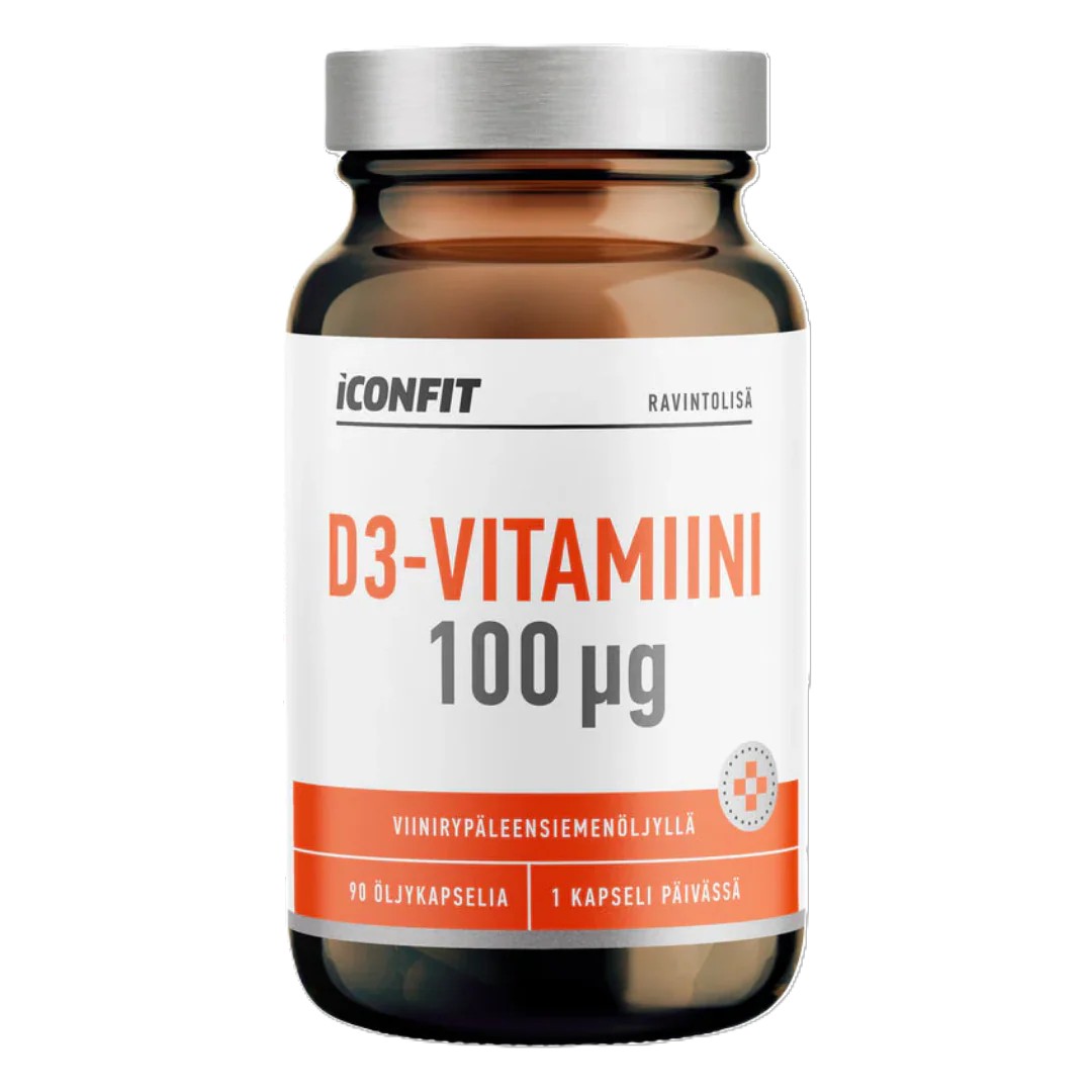 ICONFIT D3-Vitamiini 100 μg 90 kaps