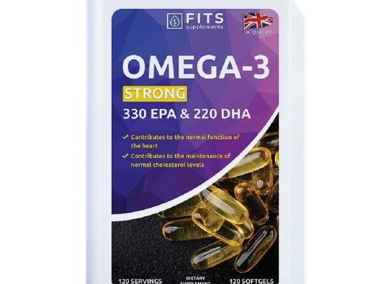 Омега-3 Strong EPA 330 мг DHA 220 мг 120 капсул 