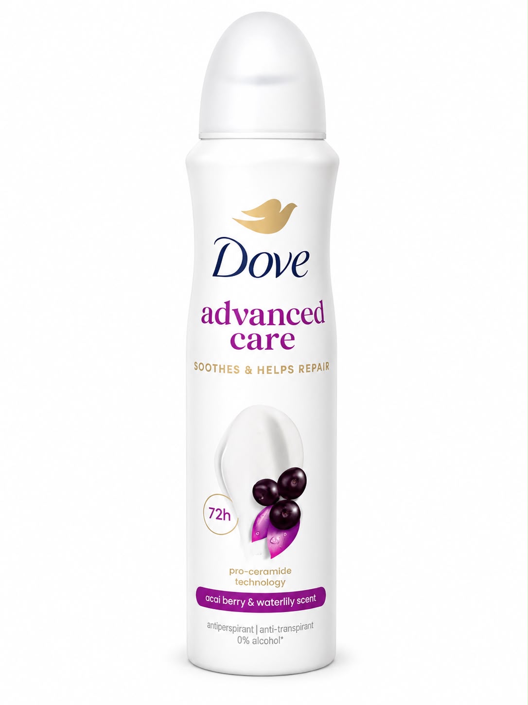 Dove 72h Advanced Care Go Fresh Acai & Water Lily Antiperspirant Deo Spray 150 ML