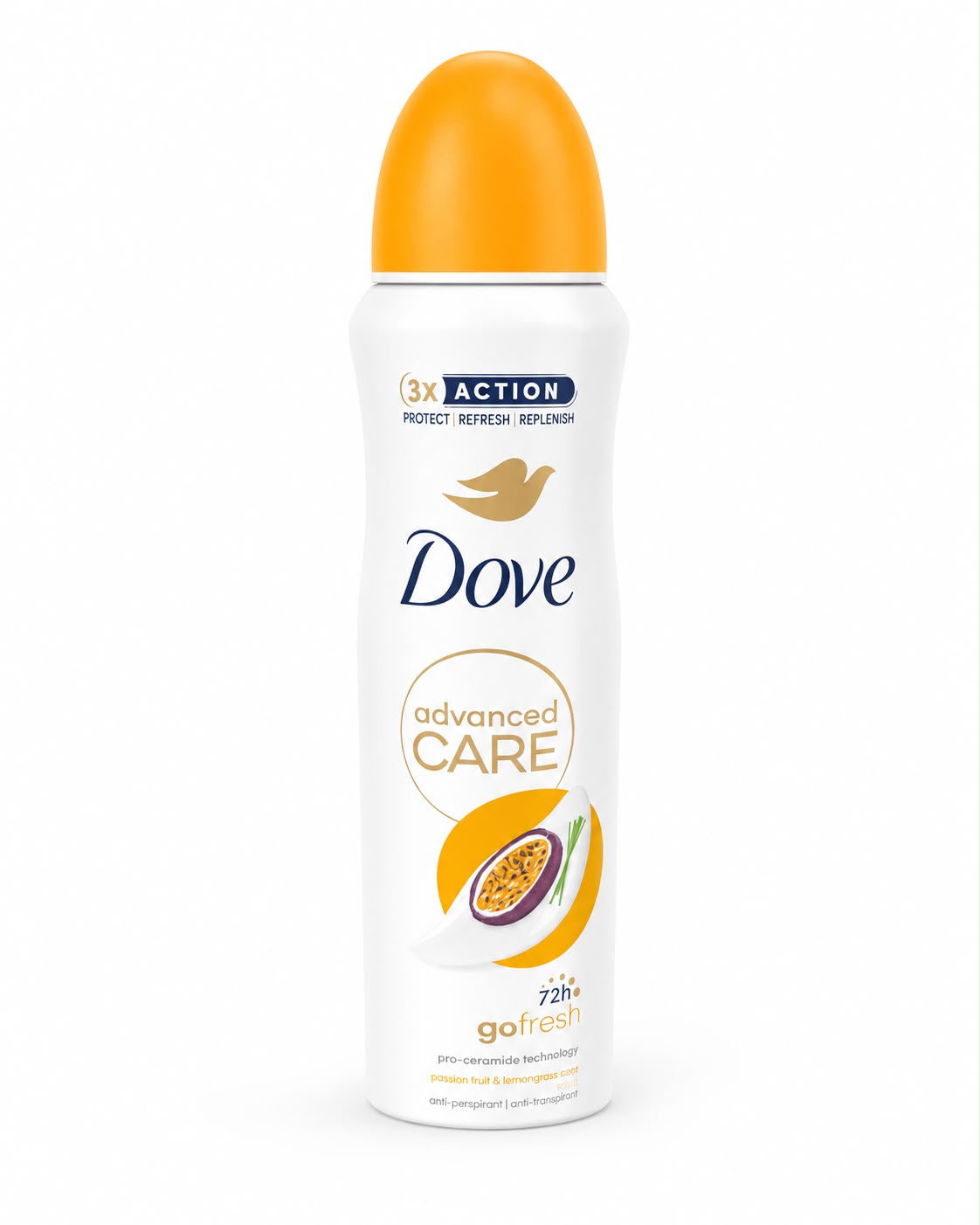 Dove 72h Advanced Care Passion Fruit antiperspirantti deodorantti spray 150 ml