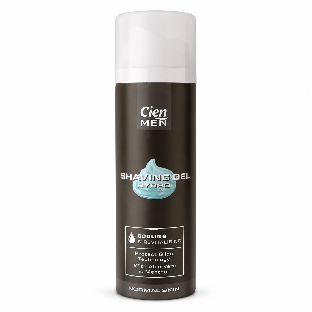 Cien Men HYDRO viilentävä ja elvyttävä parranajogeeli (200 ml)