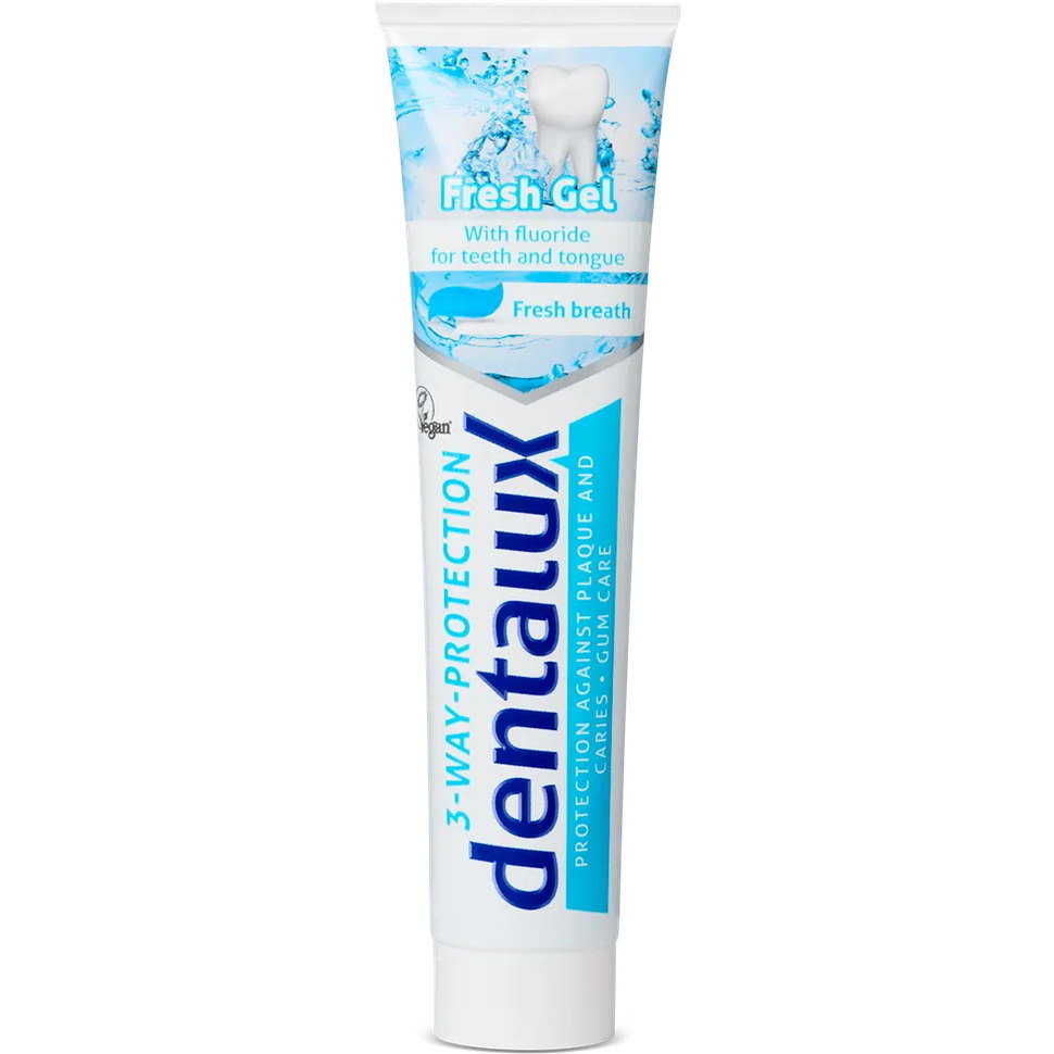 Dentalux hammasgeeli kolmoissuoja virkistävä hammastahna 125g