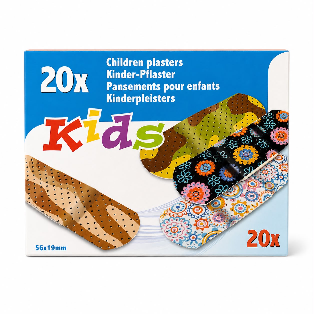 Lasten laastarit lapsille, 20 kpl.