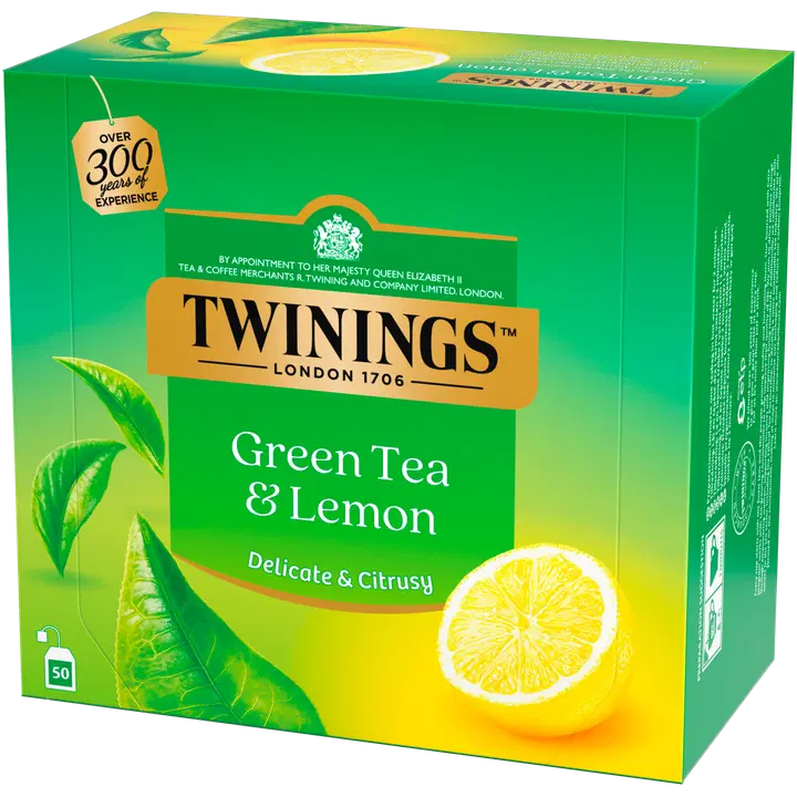 Twinings 50x1,6g Green Lemon tee