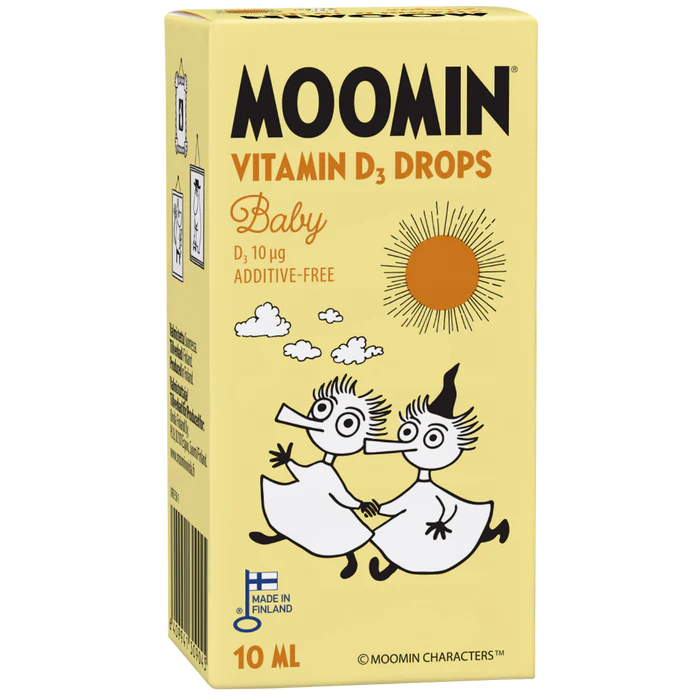 Moomin D-vitamiinitipat 10 ml