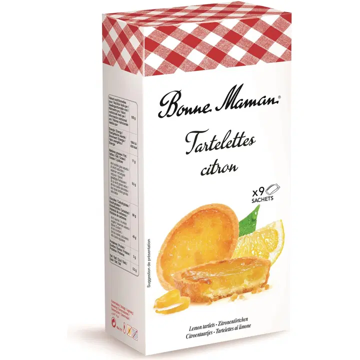 Bonne Maman 125 g Sitruunatarteletit keksi