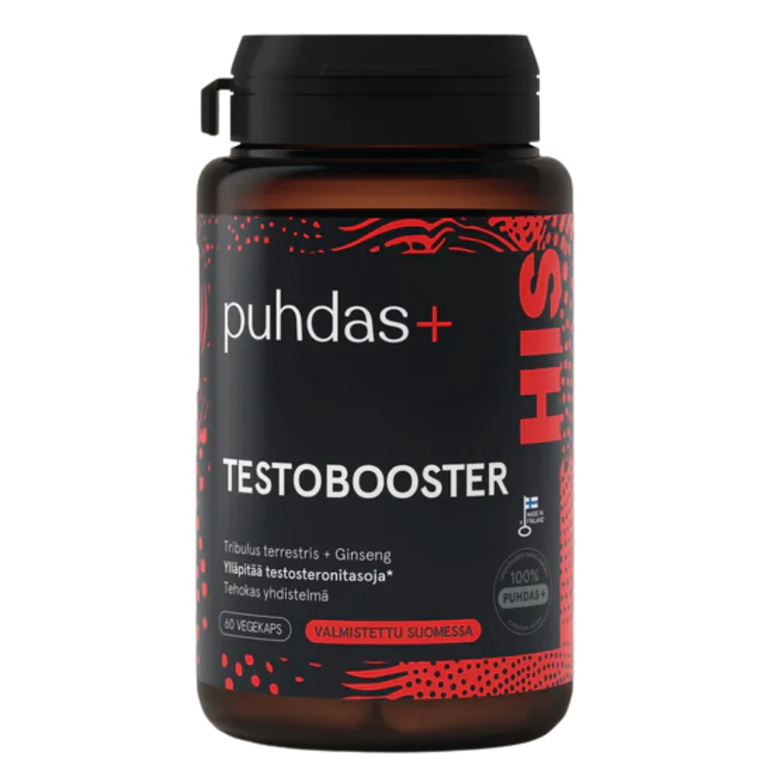 Puhdas+ Testobooster 60 vegekaps.
