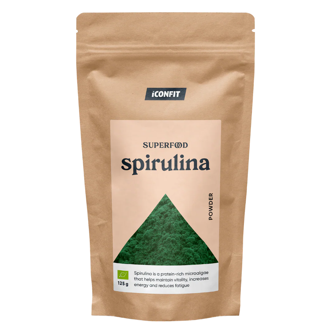 ICONFIT Luomu Spirulinajauhe 125 g
