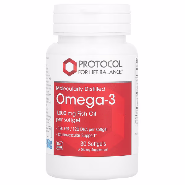 Protocol for Life Balance, Omega-3, 1,000 mg, 30 Softgels