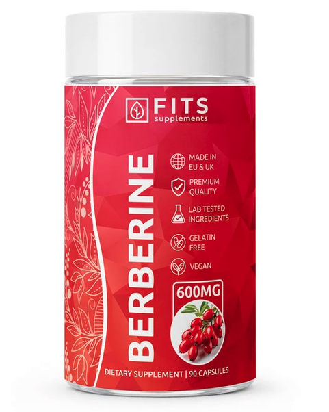Berberine HCL Strong 600mg 90 capsules