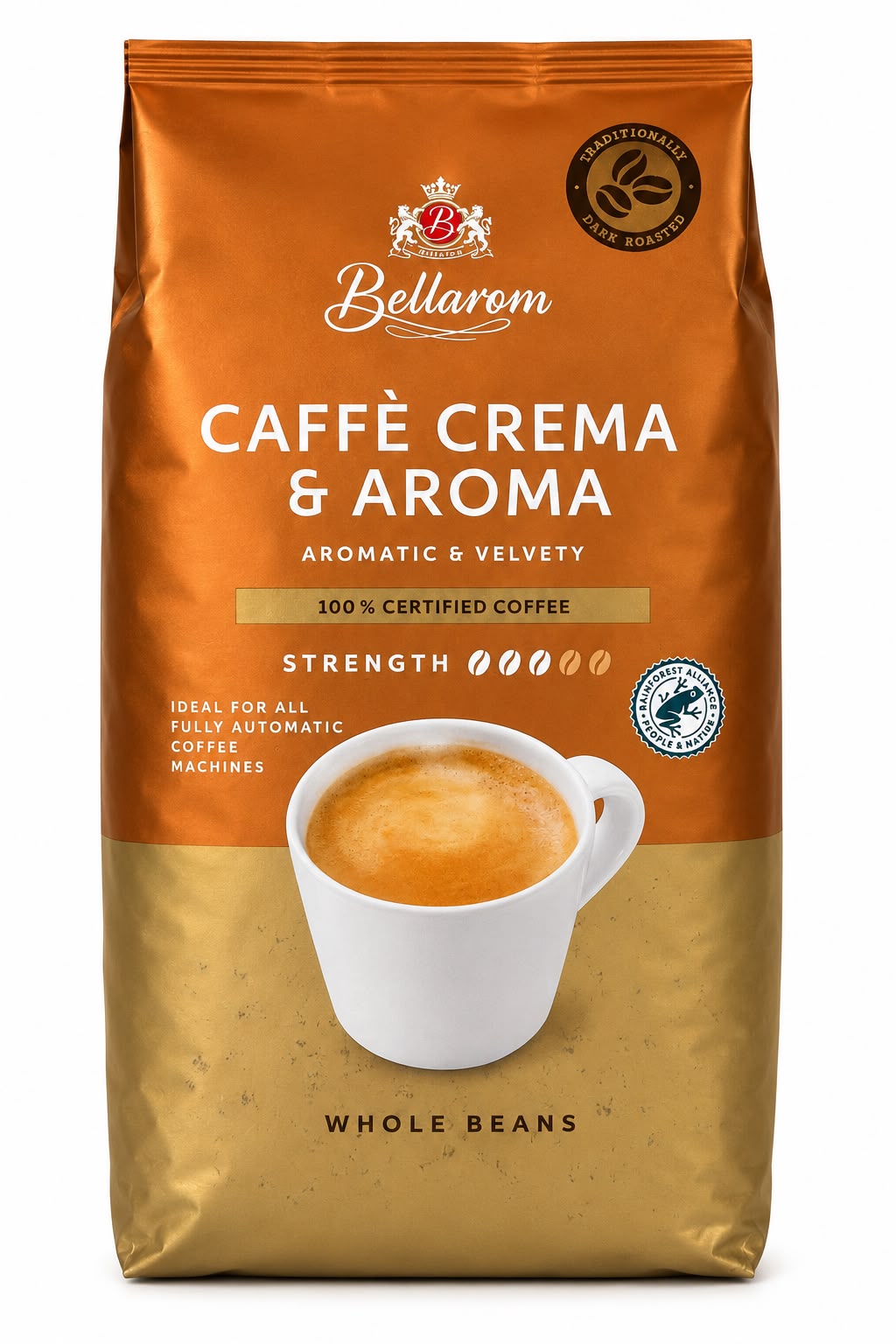 Bellarom Caffè Crema  Aroma, kahvipavut, 1 kg
