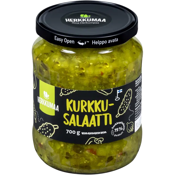 Herkkumaan Kurkkusalaatti 700g.