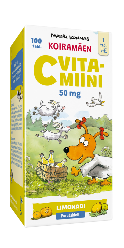 Koiramäen C-vitamiini 50 mg 100 tabl