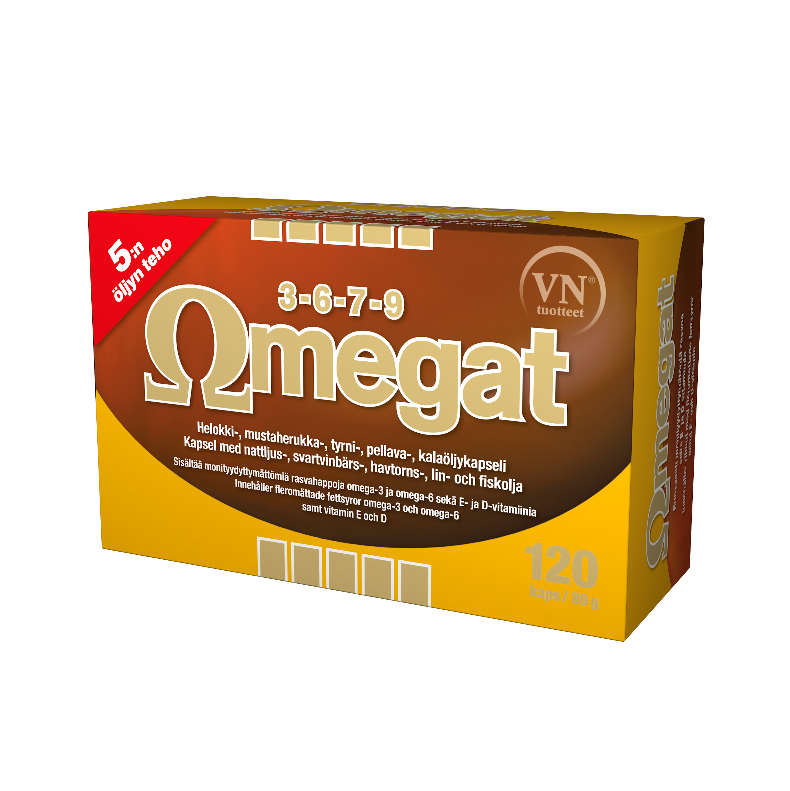 VN Omegat 3-6-7-9  120kaps 89g