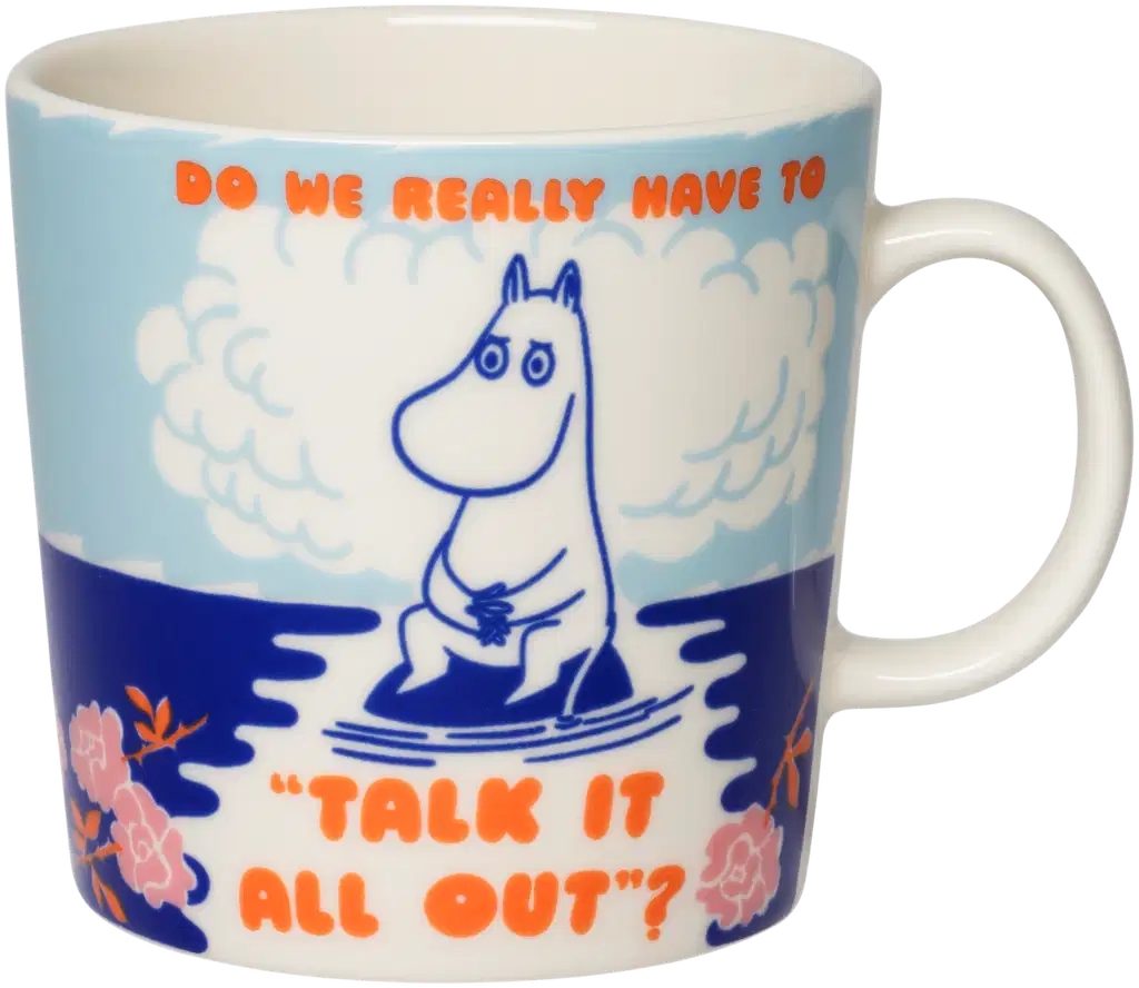 Moomin Arabia Muumi muki 0,4L Talk it all Out