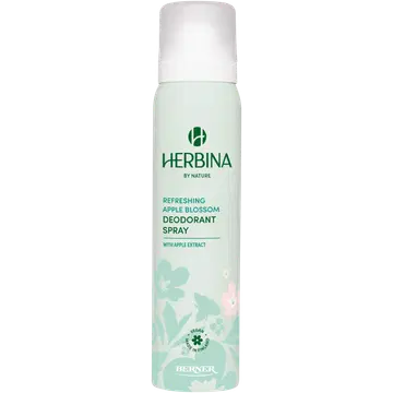 Herbina 100ml suihkedeodorantti Refreshing Apple Blossom