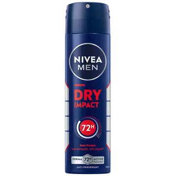 NIVEA MEN 150ml Dry Impact Deo Spray -antiperspirantti