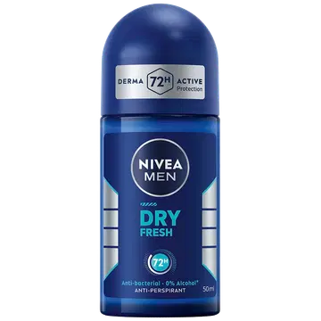 NIVEA MEN 50ml Dry Fresh Deo Roll-On -antiperspirantti