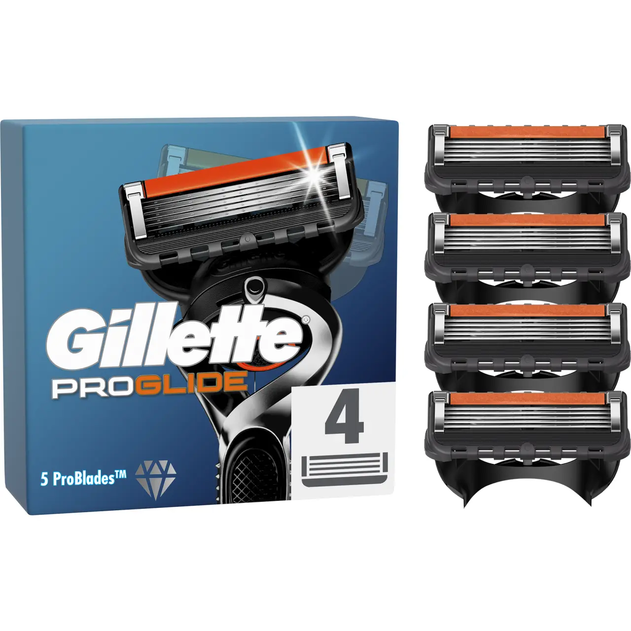 Gillette Fusion ProGlide 4pc Blades