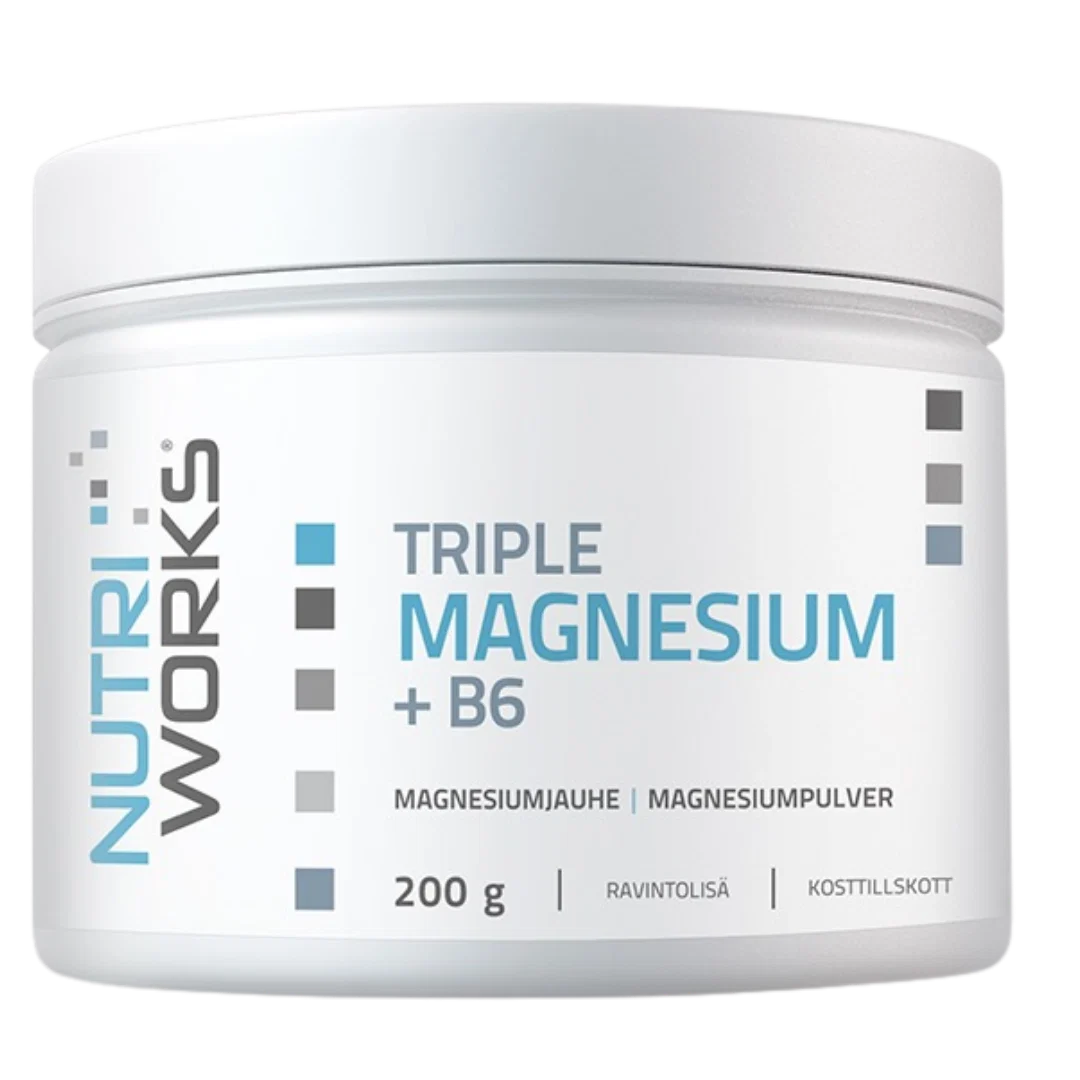 Nutri Works Triple Magnesium + B6 200 g