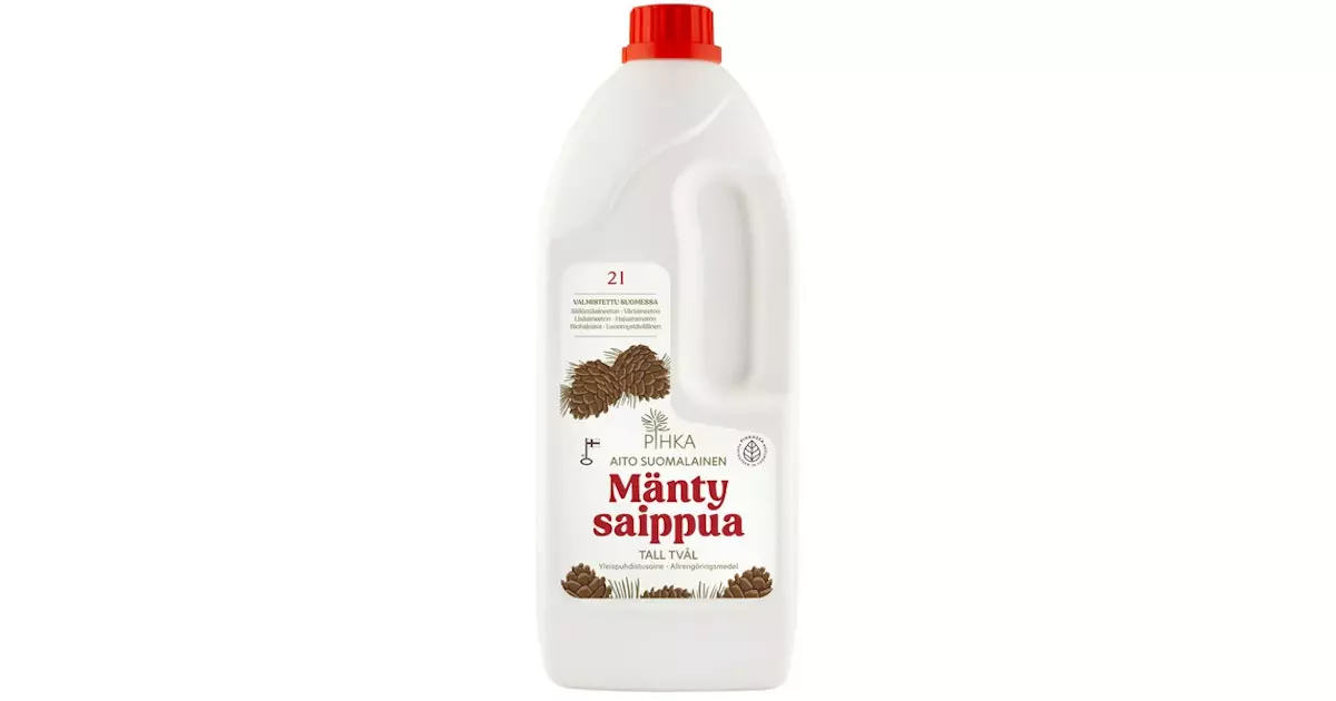 Mäntysaippua 2 litraa