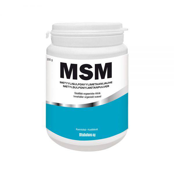 MSM- jauhe Iho, hiukset, kynnet 200g