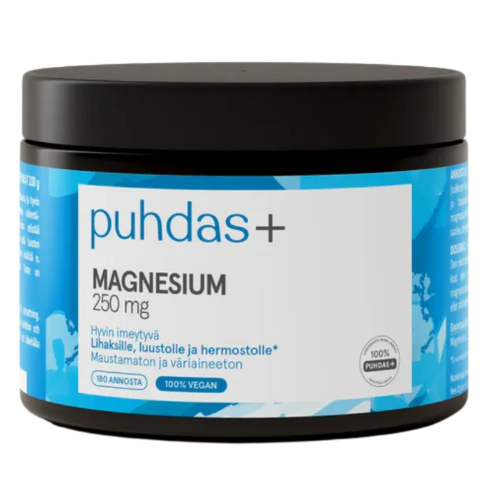 Puhdas+ Magnesium Sitraatti 250mg