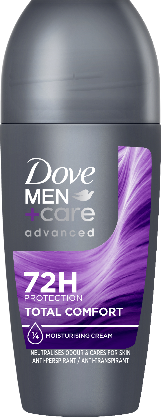 Dove Men+Care 72h Advanced Total Comfort antiperspirantti deodorantti roll-on  50 ml