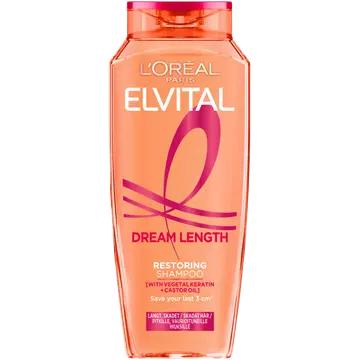 L'Oréal Paris Elvital Dream Length Restoring shampoo pitkille, vaurioituneille hiuksille 250ml