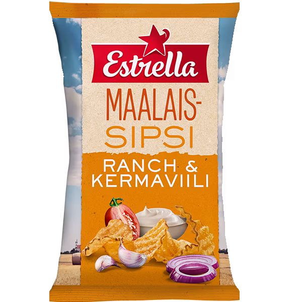 Estrella Maalaissipsi 180g Ranch